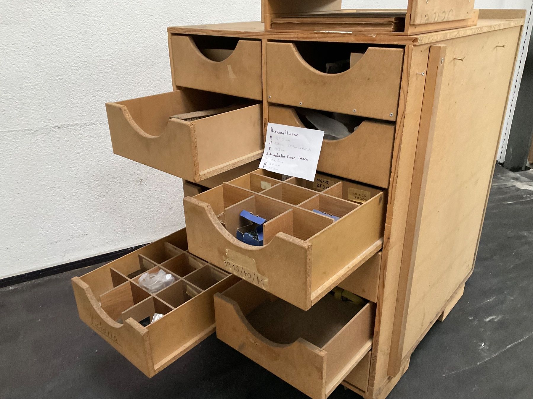 Contenitori & Simili: Grosser Holzschubladenstock – Usato da Altnau venduto da Seemoewe 2