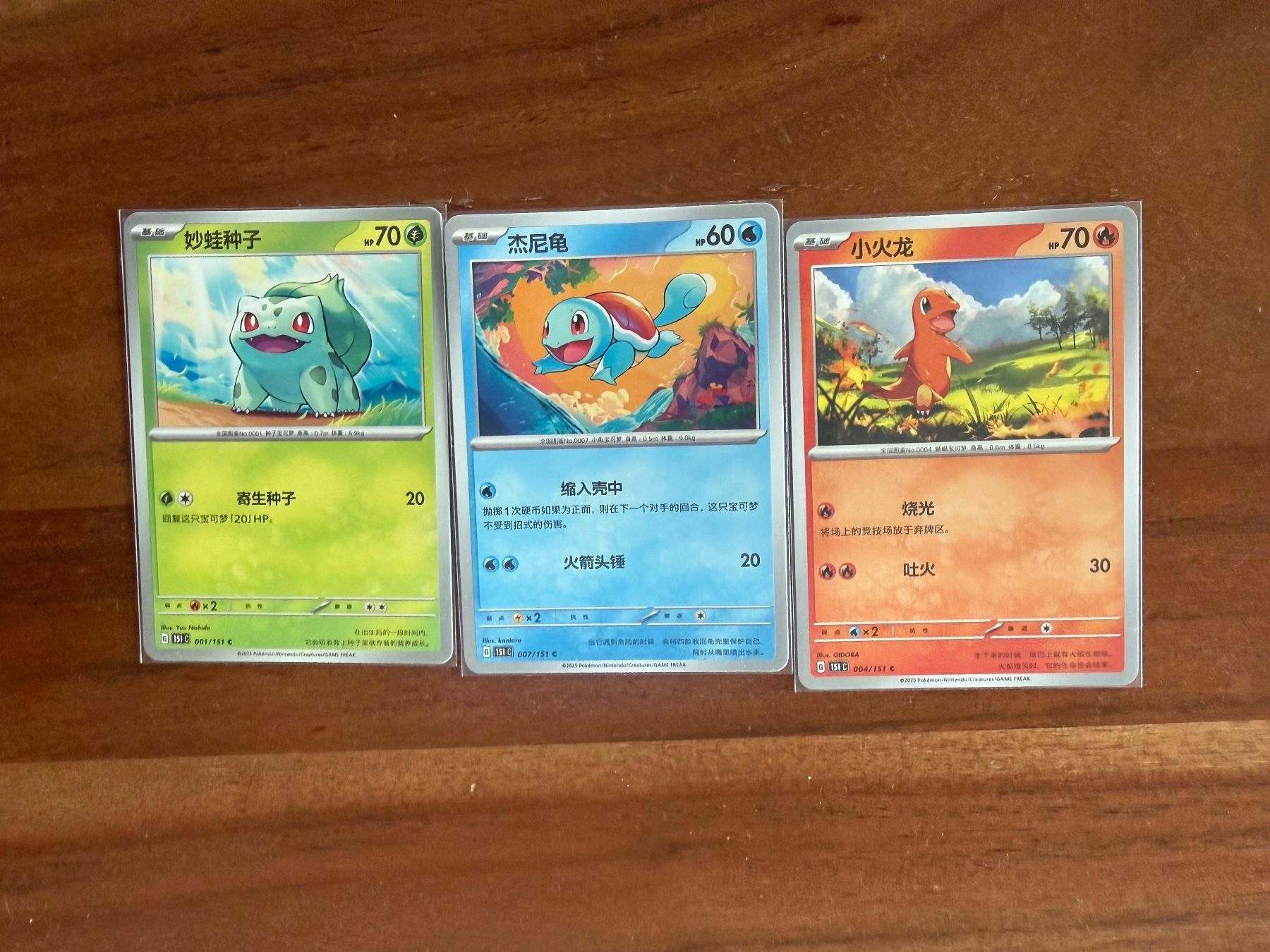 Pokémon Carte collezionabili: Pokemon Karten Set Bulbasaur Squirtle Charmander Chinesisch – Nuovo (secondo la descrizione) da Boll venduto da roy_2fdh