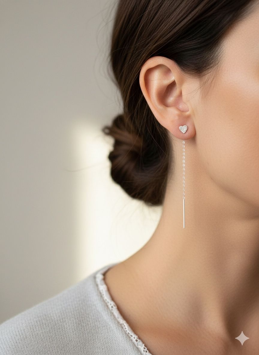 Orecchini pendenti & Orecchini a lobo: Ohrringe 925 Stern – Nuovo e nell'imballaggio originale da Niederglatt ZH venduto da Silberschmuck-design