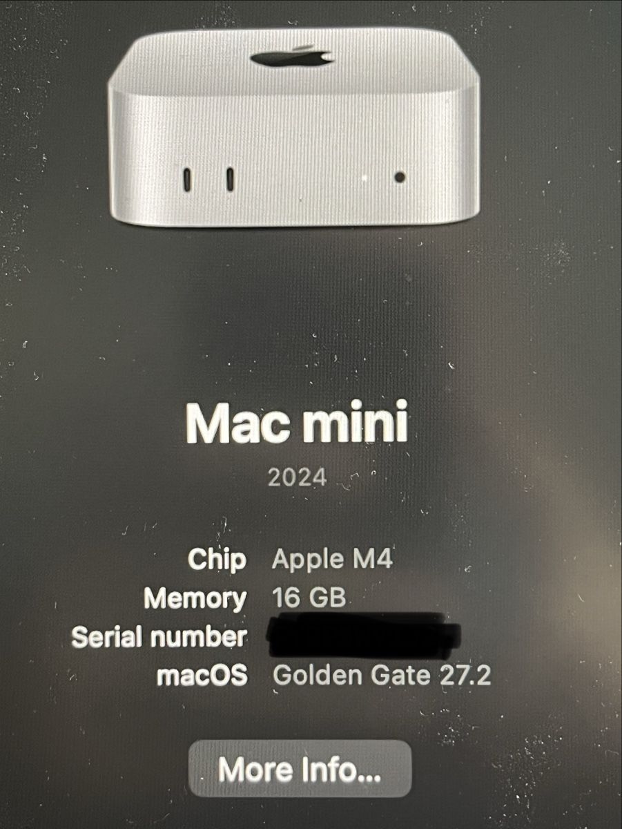 Apple PCs: Mac mini M4 16/256 – D'occasion à Zug par talivo 2