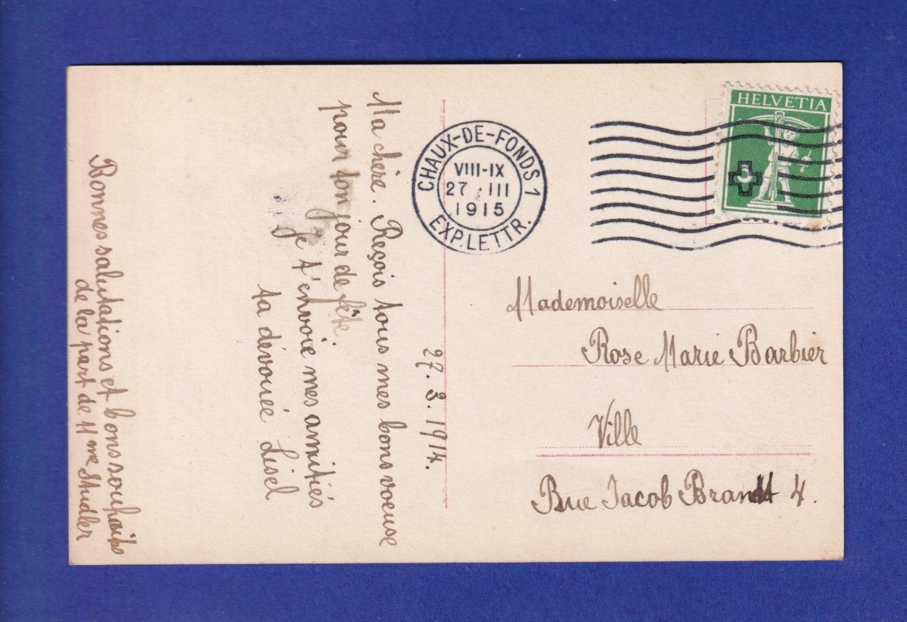 Cartoline postali: ENFANT - Leçon de piano – Usato da Pully venduto da nicecards-shop 1