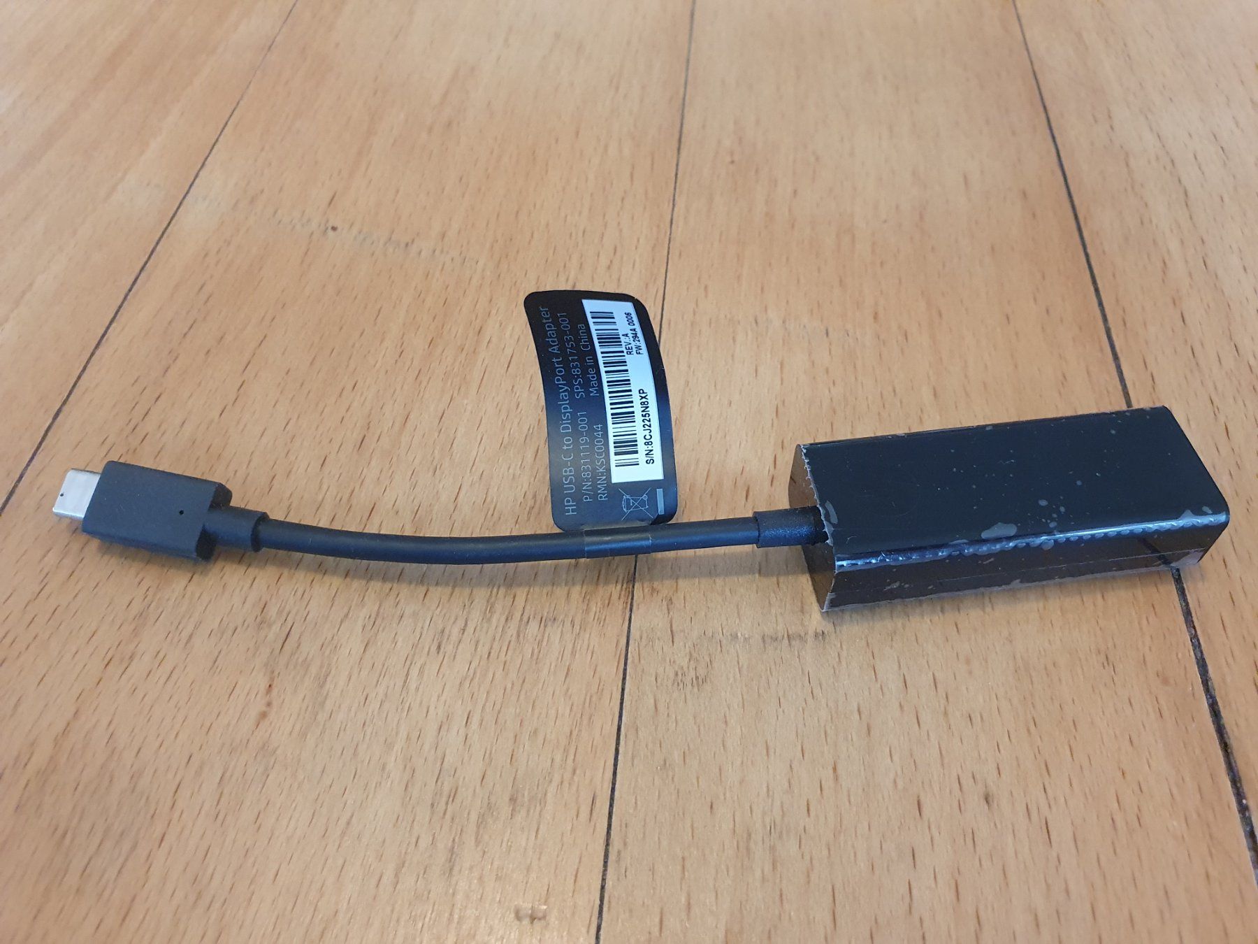 Hewlett Packard Unità & Adattatore: HP USB-C auf DisplayPort Adapter – Usato da Bern venduto da Llu