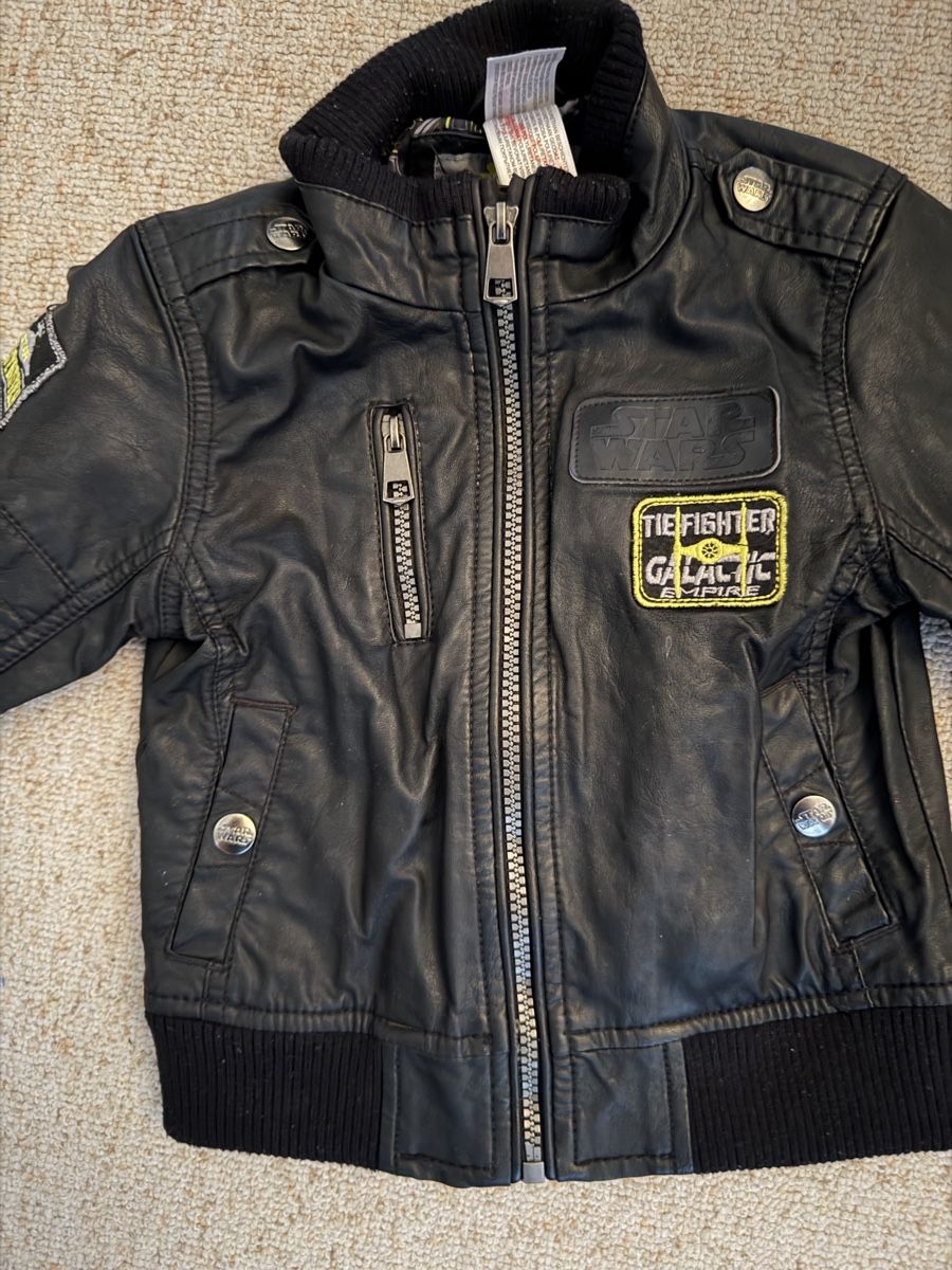 Giacche & Cappotti: Kinderlederjacke Grösse 92 – Usato da Suhr venduto da Oppel 2