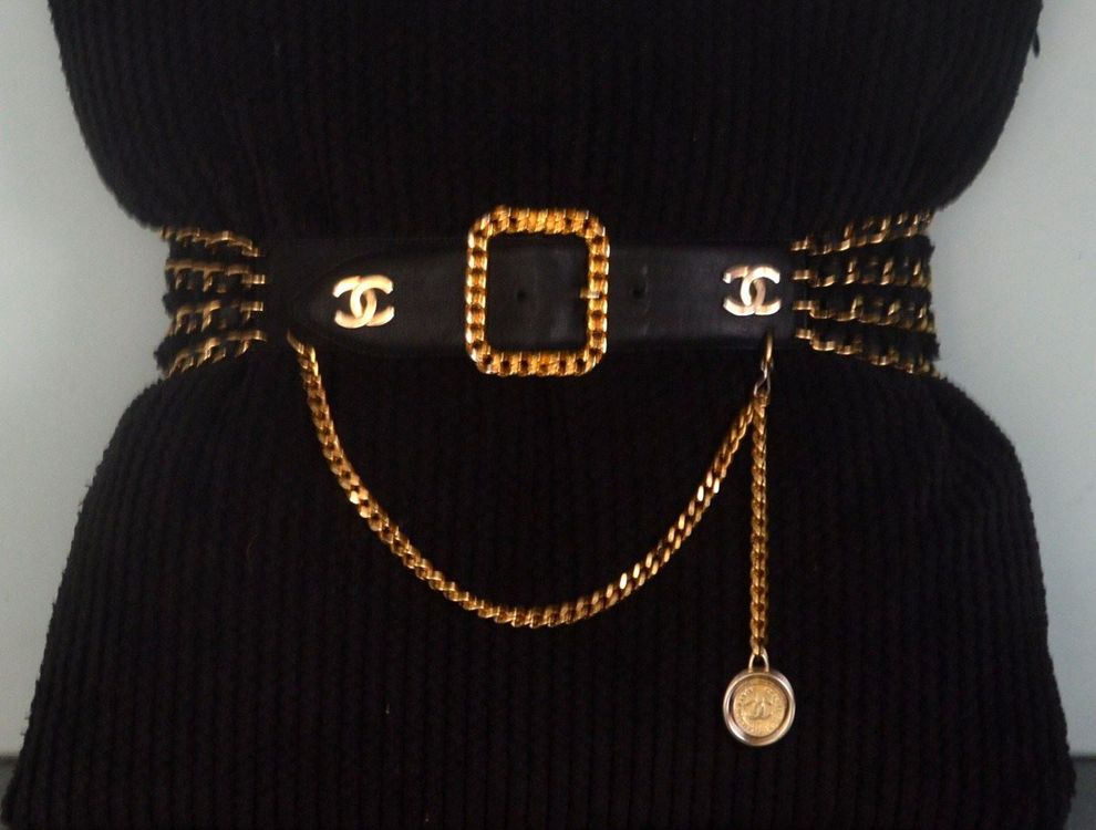 Ceinture shop chanel occasion