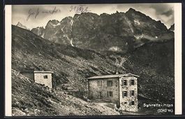 Silvretta-Haus, Berghütte vor Gebirgspa