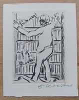 Exlibris Heinrich Dikreiter - Original Radierung signiert