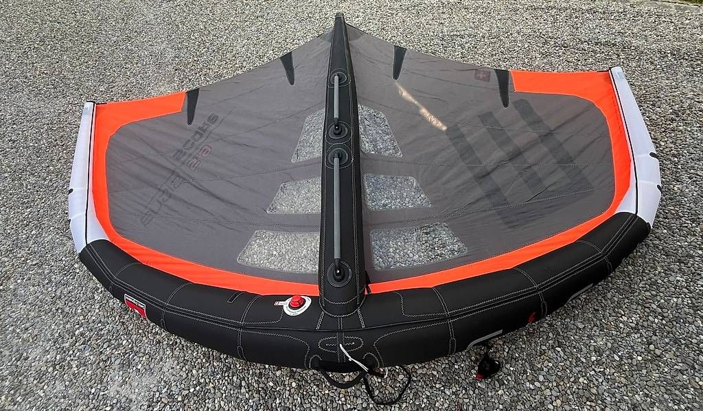 Ensis Surf: Ensis Score III Wing 2025 Rigid Handle 5.2 qm – Usato da Birmensdorf ZH venduto da himmel014 1