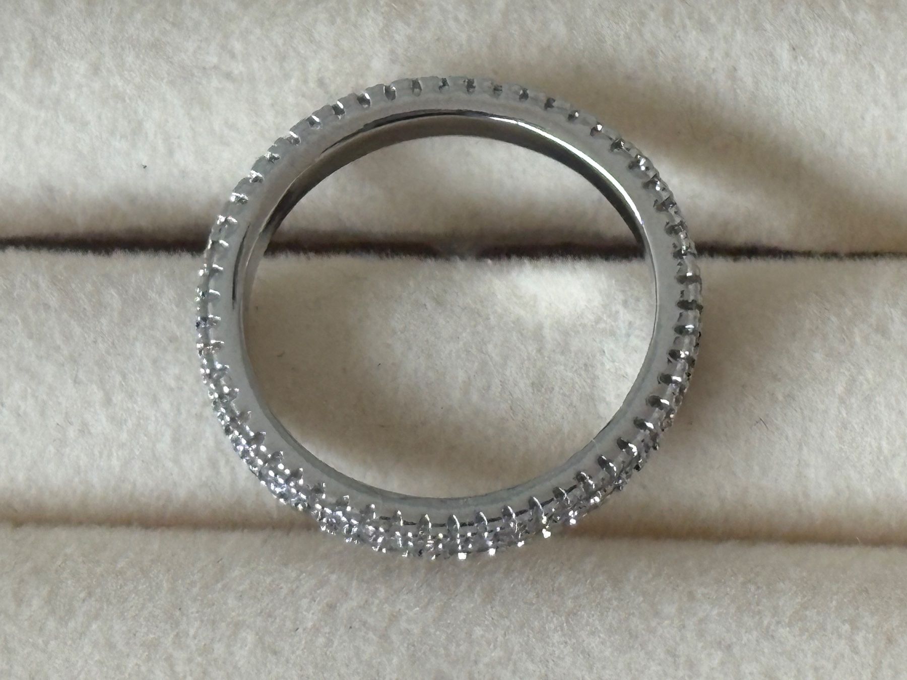 Anelli: Luxus Elegante Gr.19/9 Ring Memoire Farbe : Silber – Nuovo (secondo la descrizione) da Biel-Bienne venduto da Roserosse13 3