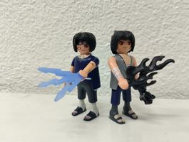 2 Naruto Shippuden Sasuke Itachi Figuren Playmobil