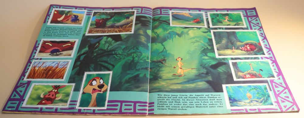 Original Panini Album König der Löwen (Gebraucht) in Winterthur für CHF ...