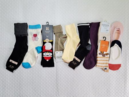 NEU! 11x Damen Socken bunter Mix Grösse 35-38 Super Angebot!