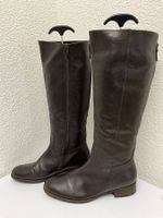 Gabor Stiefel M-Vario aus Leder Gr. 38 (UK 5) – Dunkelbraun⁠