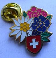 Pin Schweiz Blumen  Edelweiss