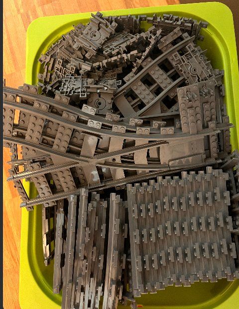 Lego Baukästen: Lot raille de train lego – Gebraucht aus Cousset von xgi_c7z6