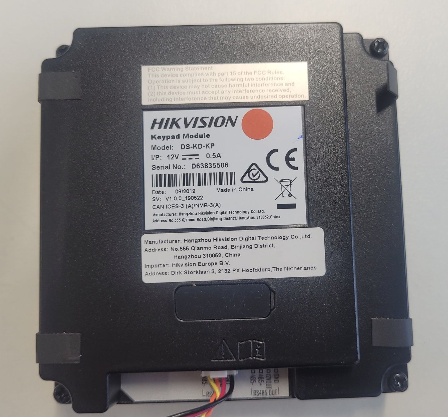 Steuerung: Neu: Hikvision DS-KD-KP Modul – Gebraucht aus Tägertschi von 9__Saeru__9 1
