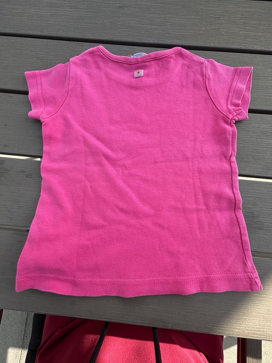 H&M Blusen, T-Shirts & Tops: Rosa Tshirt Gr. 86 – Gebraucht aus Kesswil von Branca-01 1