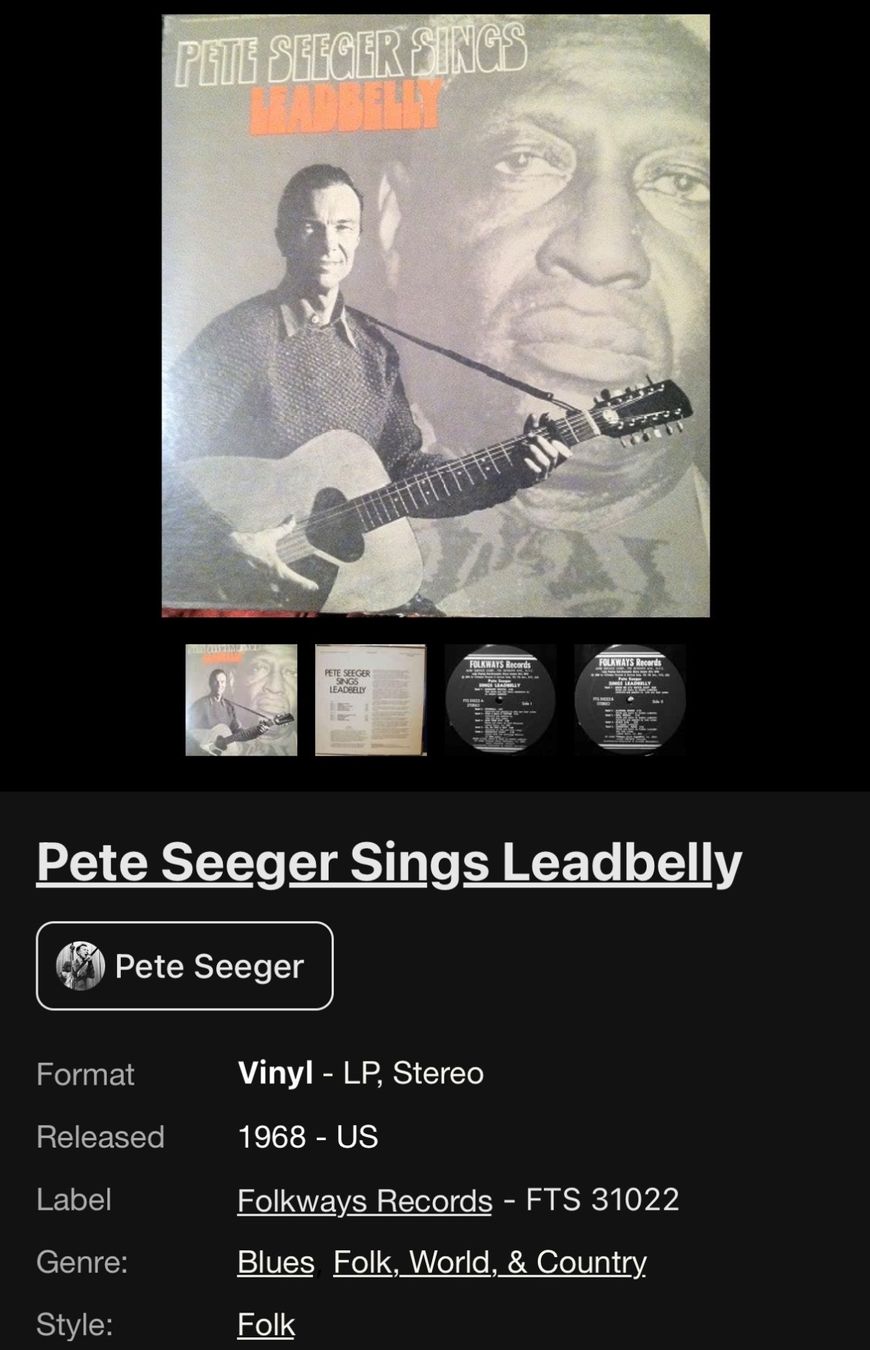 Dischi in vinile: Pete Seeger, einschließlich eines signierten Albums – Usato da Döttingen venduto da zha_xh2w 6