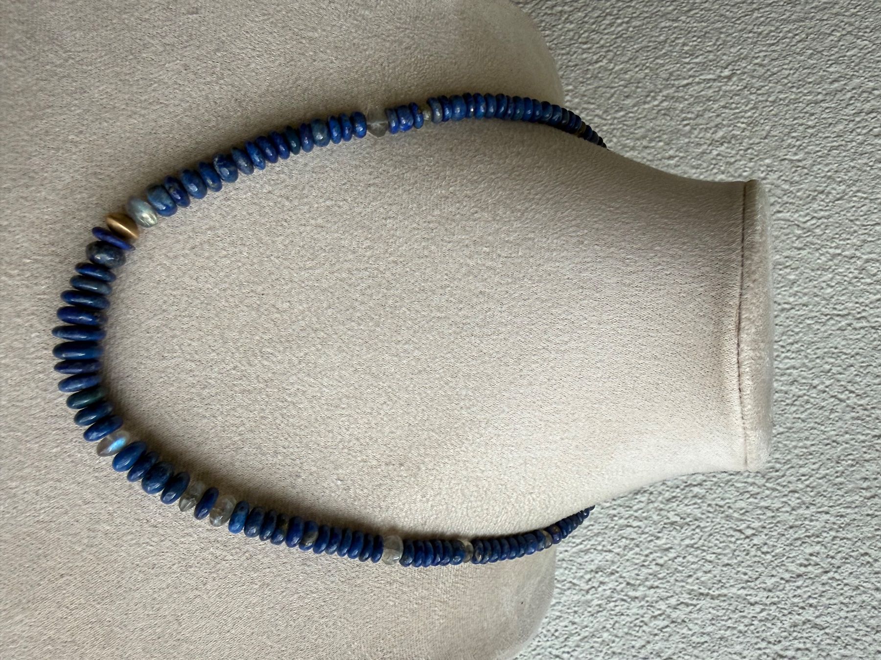 Ketten: Lapislazuli Kette mit Silber Verschluss 925 – Gebraucht aus Spiegel b. Bern von Rogger72 4