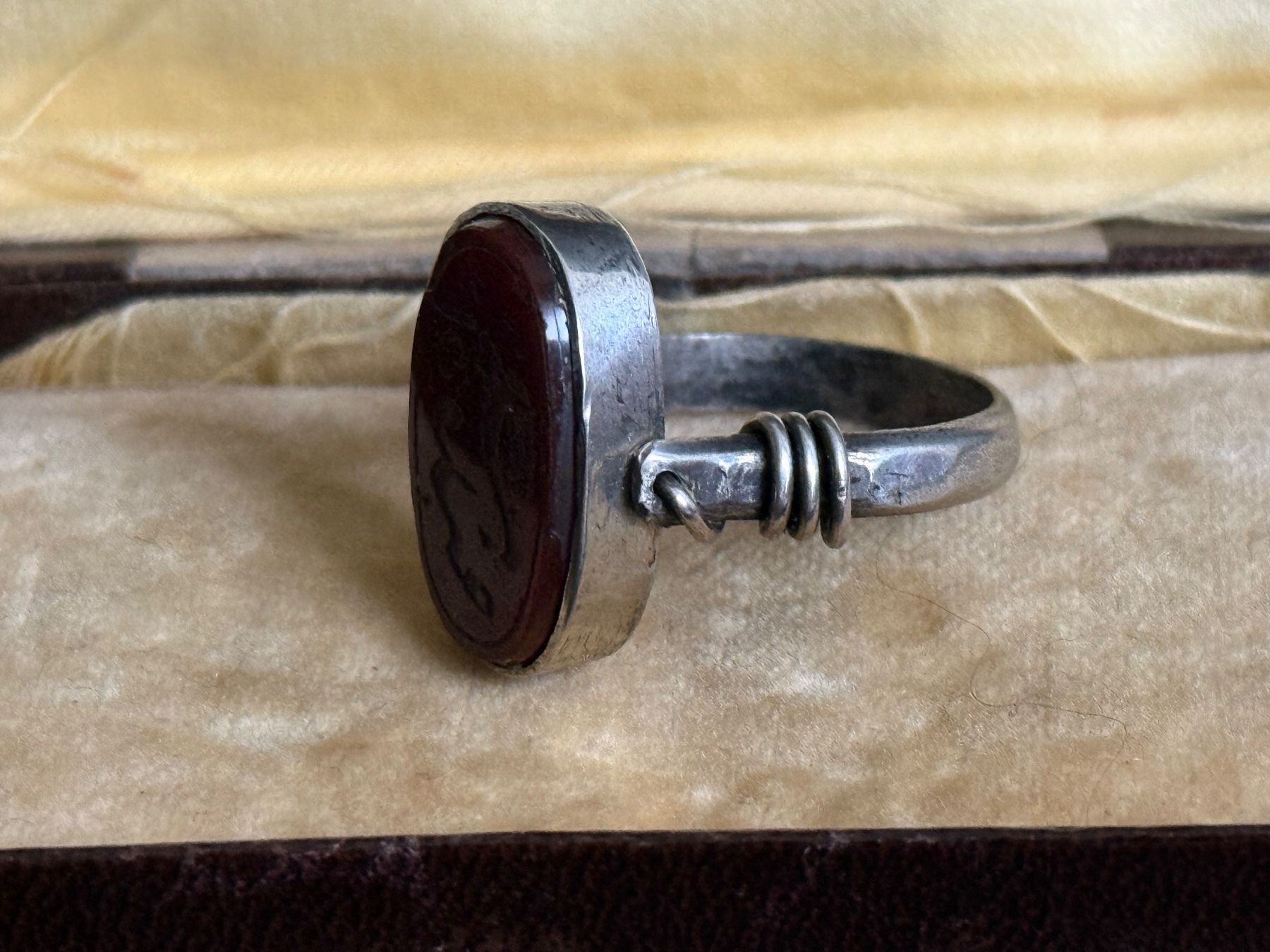 Anelli: Antiker Karneol Ring 925 – Usato da Spiegel b. Bern venduto da Rogger72 2