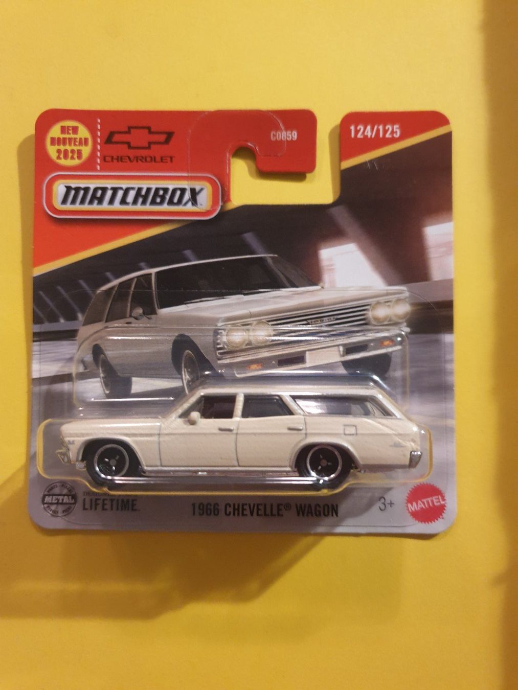 Matchbox Voitures modèles: Matchbox 1966 CHEVELLE WAGON – Neuf avec emballage d'origine à Oftringen par Rotor 1