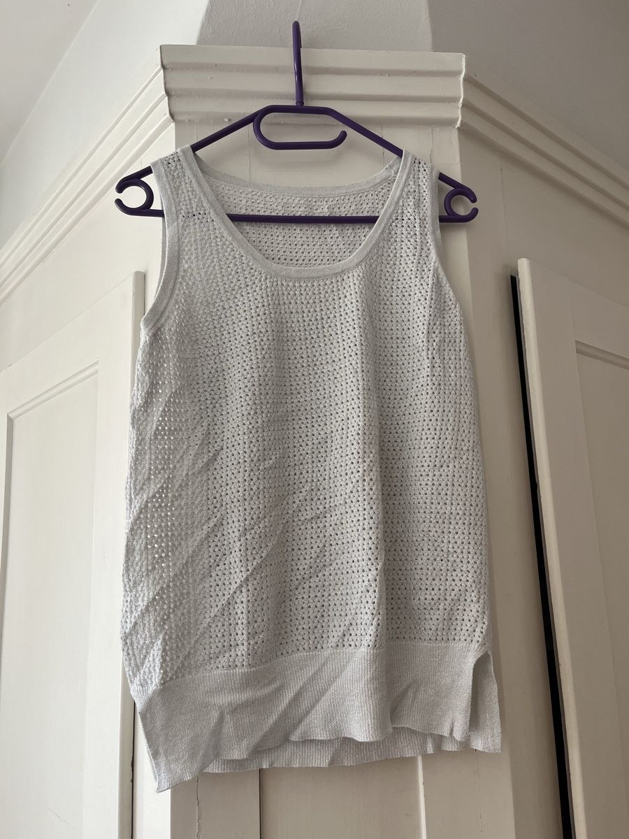 Tops: Ibiza style boho Silbrig Weste – Neuf (Voir description) à Zürich par Closetbesties