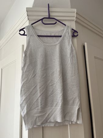 Ibiza style boho Silbrig Weste