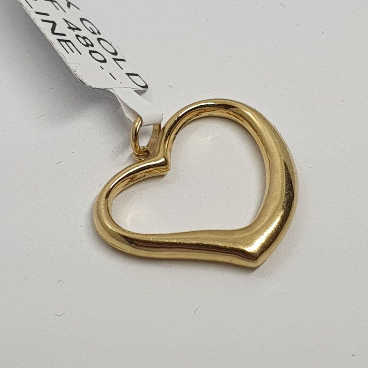 Ciondoli: Echt 18K Gold - Herz Anhänger – Usato da Luzern venduto da Goldhaus-Luzern