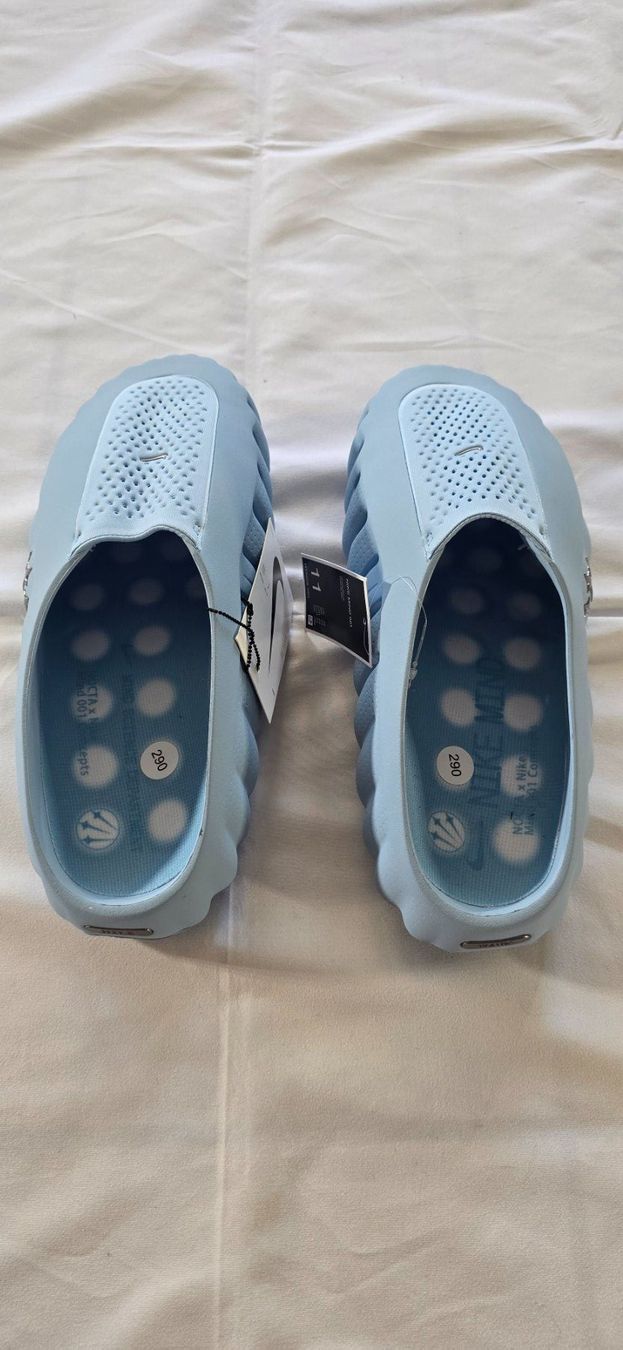 Nike Herrenschuhe: Nike Mind 001 Nocta Slide Light Blue / Moon Gr. 45 "NEU" – Neu und originalverpackt aus Löhningen von Sanmyk 4