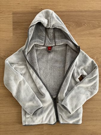 Fleecejacke hellgrau Gr.158