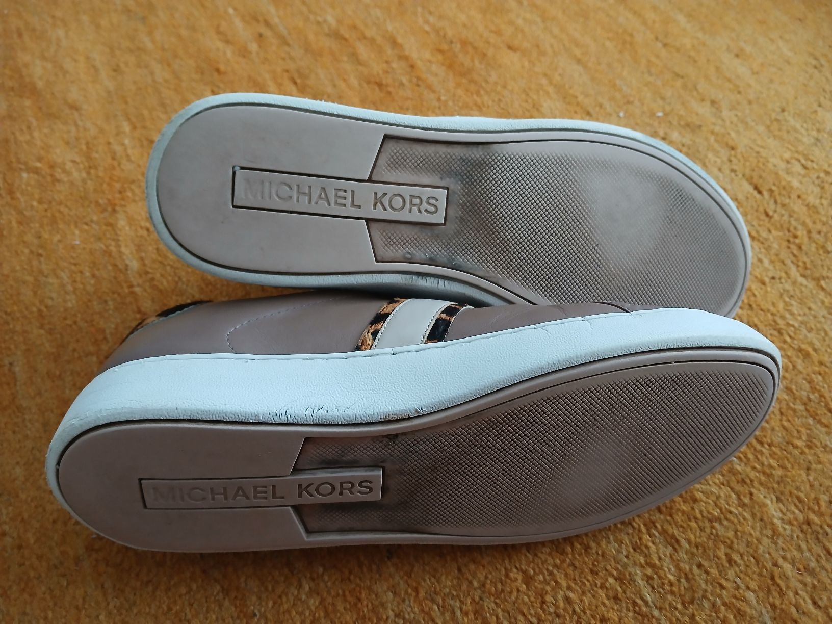 Michael Kors Scarpe da donna: Michael Kors Sneaker, Gr. 38, Leder, Beige, Tierprint – Usato da Frasnacht venduto da ale_g288 3