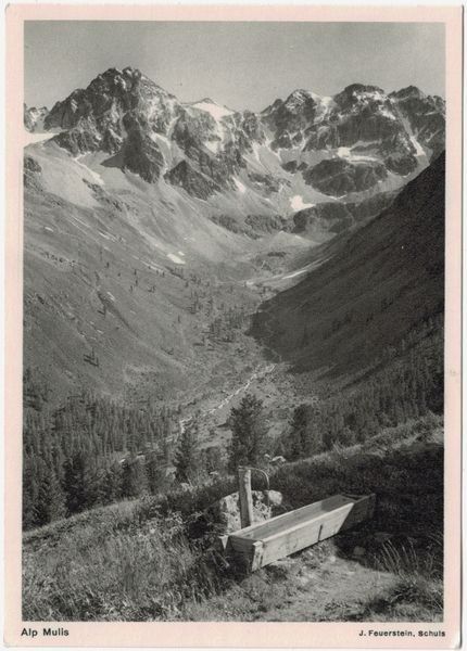 Cartes postales: Alp Mulis um 1945 – D'occasion à Frauenfeld par POML