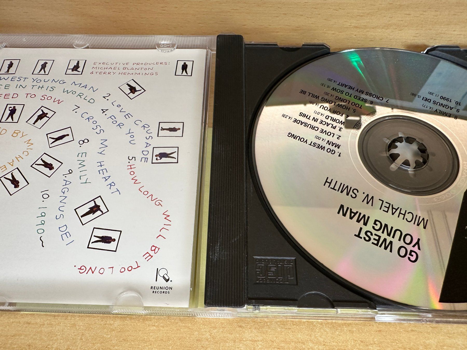 CDs: D4 Michael W. Smith – Go West Young Man – Gebraucht aus Rikon im Tösstal von Alpenmutz 2
