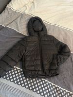H&M Übergangs Steppjacke leicht schwarz 122/128 