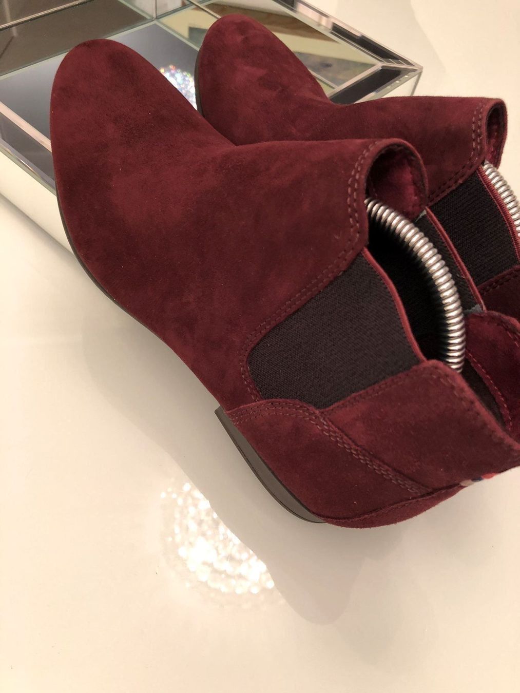 Scarpe da donna: SCHUH Damen Stiefeletten bordeaux Farben – Nuovo e nell'imballaggio originale da Adliswil venduto da Jessik0 6