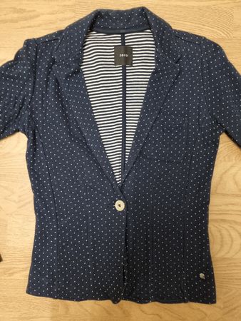 Sweatblazer Damen Marke Zero dunkelblau 34 *Neu*