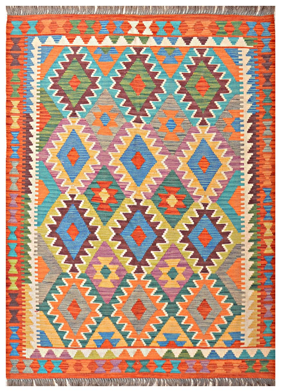 Kelim Tappeti: Oriente Kelim Teppich 157x196 Cm – Nuovo e nell'imballaggio originale da Lahore venduto da Fairways79 4