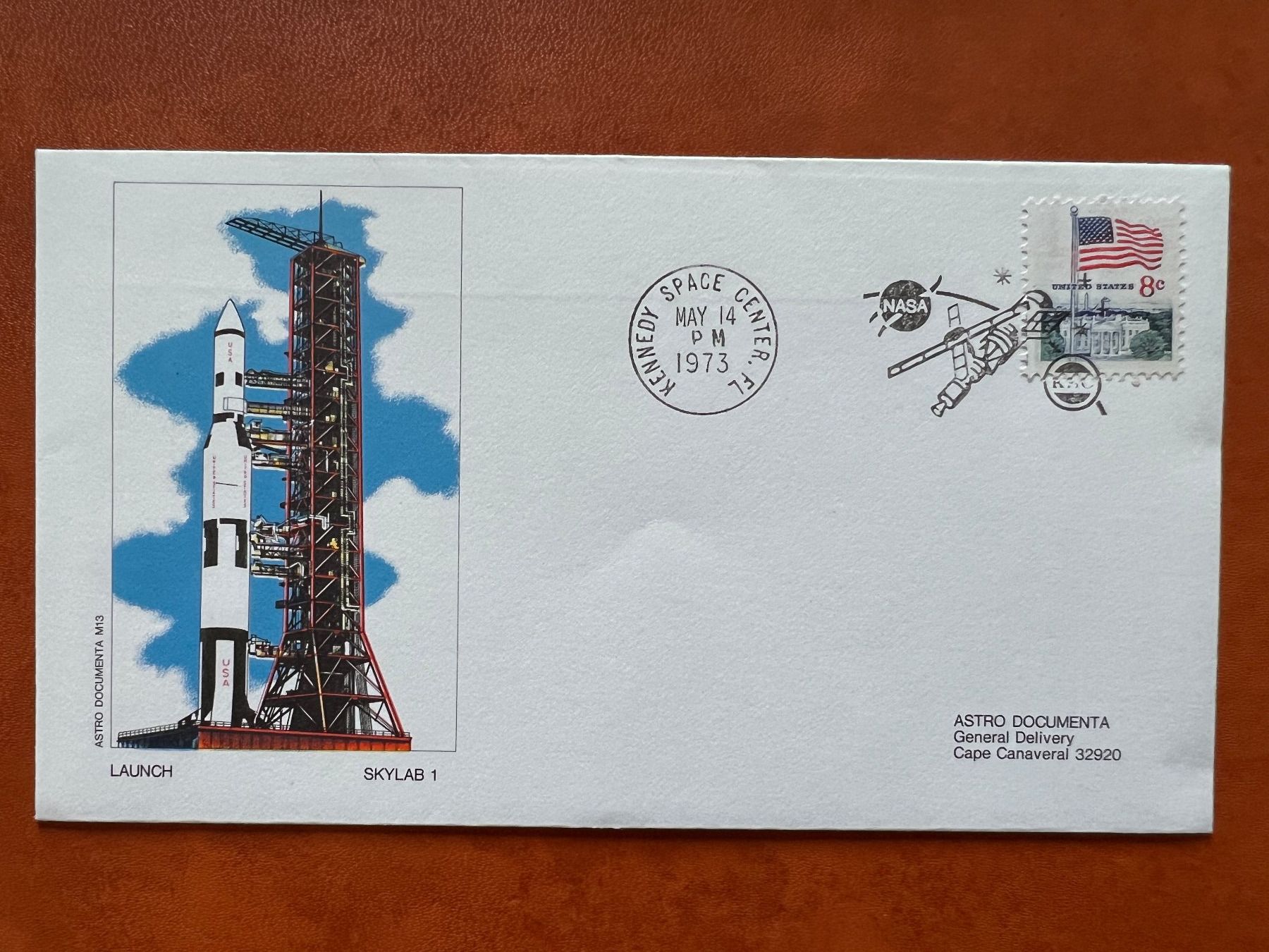 Tutti i francobolli: Skylab 2 Launch  Brief  Space Centre  (R21) – Usato da Hinwil venduto da Sidi4