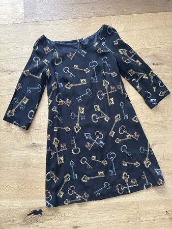 Dolce&Gabbana Seiden-Kleid, Gr. 44 (italienisch)