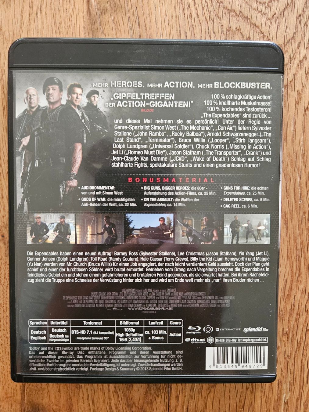 Tutti i DVDs: The Expendables 2 - back for war - uncut – Usato da St.Gallen venduto da Capsule_Corporation 1