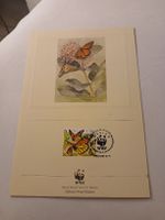 WWF - Papillons Monarque, Edition d'Epreuve Officielle.