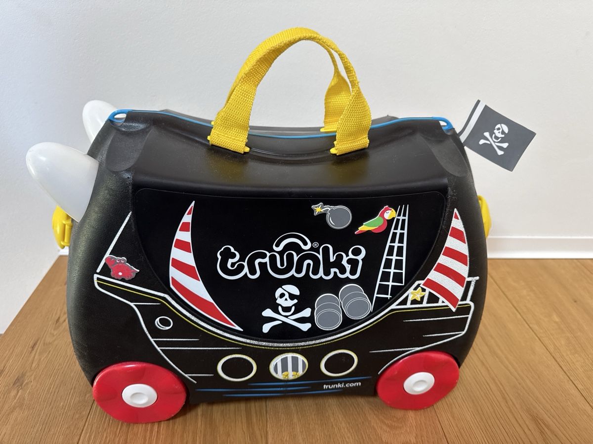 Trunki Valigie: Trunki Kinderkoffer Pirat – Usato da Raron venduto da cathy123 1