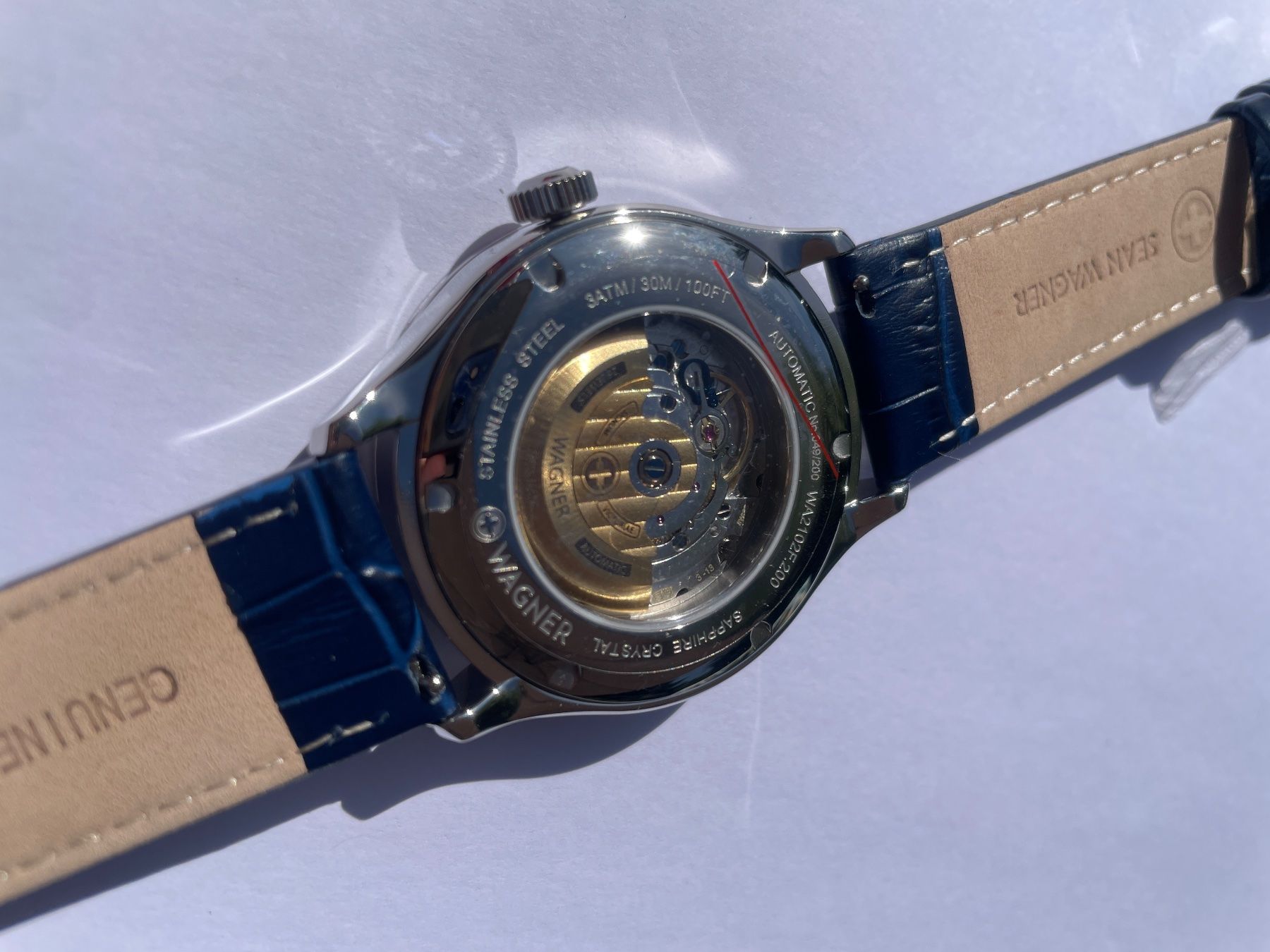 Orologi: WAGNER Silverstone Automatic – Nuovo e nell'imballaggio originale da Port venduto da TechIndustries 1
