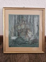 Franz Naager - Radierung – Madonna mit Kind