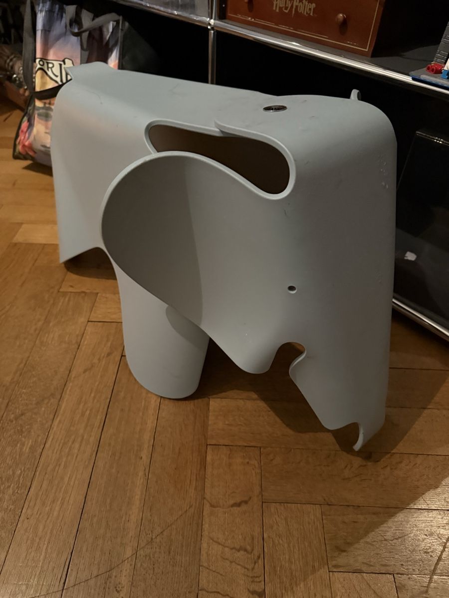 Vitra Sgabelli: Vitra Eames Elephant Hocker Kunststoff grau gebraucht – Nuovo (secondo la descrizione) da BASEL venduto da zum_schneugge 5