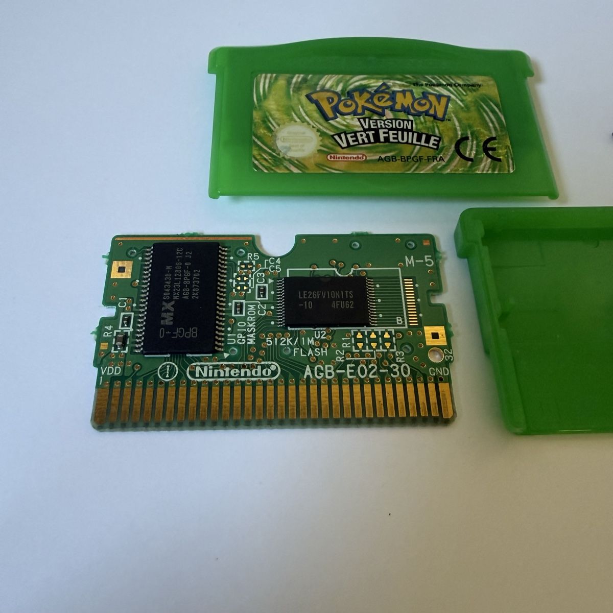 Pokémon Giochi: Pokemon Vert Feuille - GBA FR – Usato da Vésenaz venduto da RMShop 3