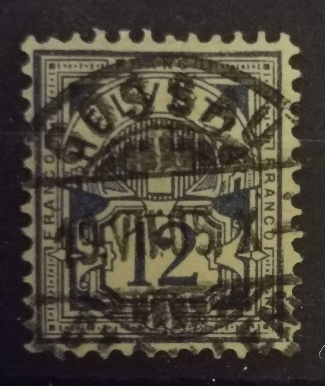 Tous les timbres: 42H) Vollstempel GOSSAU – D'occasion à Baden par Eggi