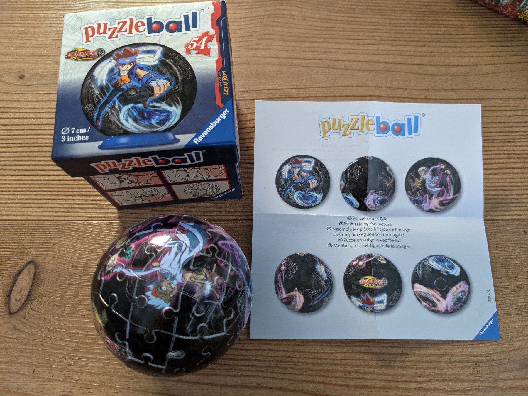 Puzzle: Puzzleball Beyblade – Usato da Dübendorf venduto da Zuerimuusli
