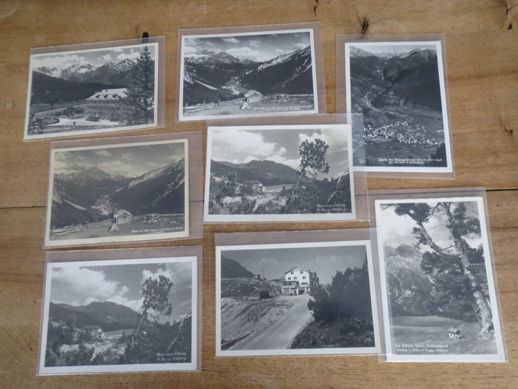 Cartoline postali: Ofenpass, Nationalpark usw. Etwa 150 alte Ansichtskarten. – Usato da Tagelswangen venduto da Miski 1