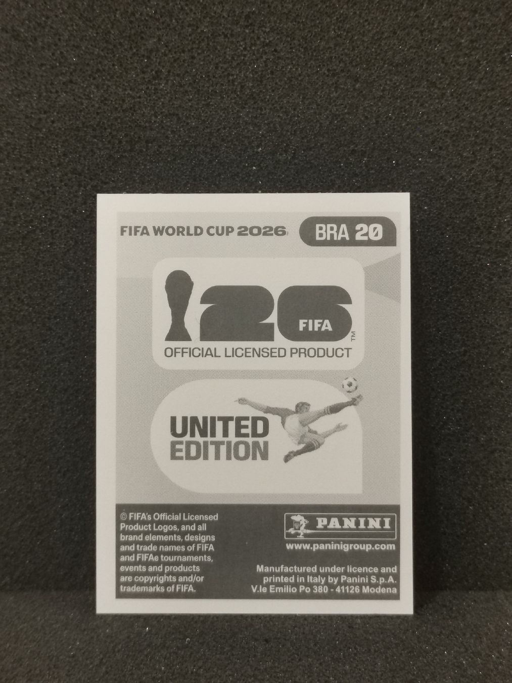 Panini Carte collezionabili: Panini Wm 2026 Sticker :Estêvâo Bra 20 – Usato da Einsiedeln venduto da sza_588x 1