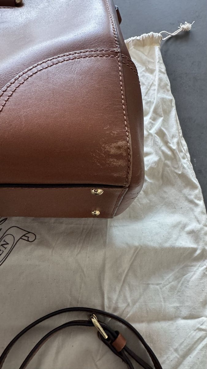 Ralph Lauren Borse da donna: Ralph Lauren Handtasche  Cognacfarbig – Usato da Oberrieden venduto da Bergsteiger67 7